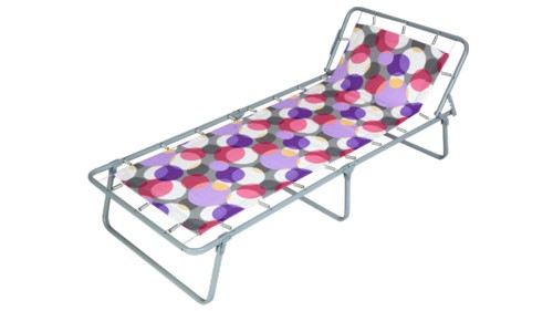 Кровать раскладная для дачи Yunior, детская, жесткая, ширина 61,7см; нагрузка 60кг